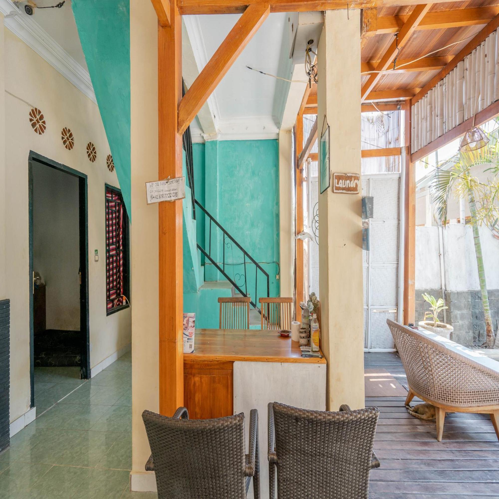 Gili White Bamboo Resort Gili Trawangan Eksteriør billede