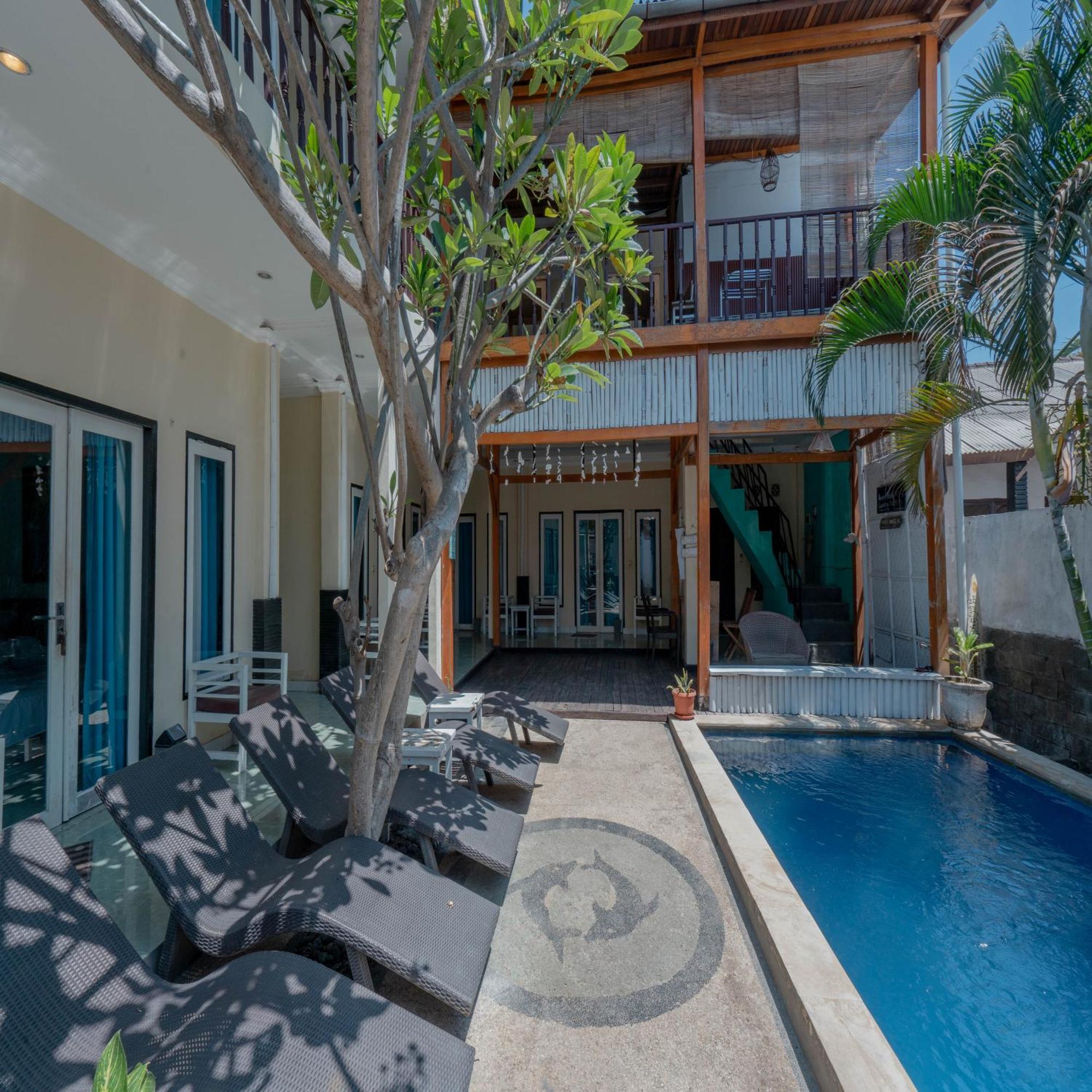 Gili White Bamboo Resort Gili Trawangan Eksteriør billede